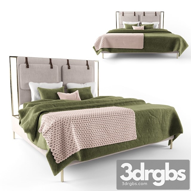 Leigh upholstered bed 2