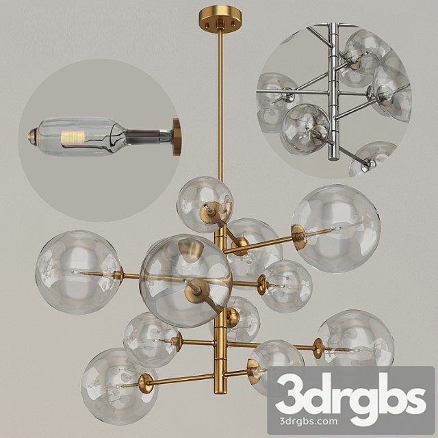 Eichholtz chandelier argento s 111976 112077