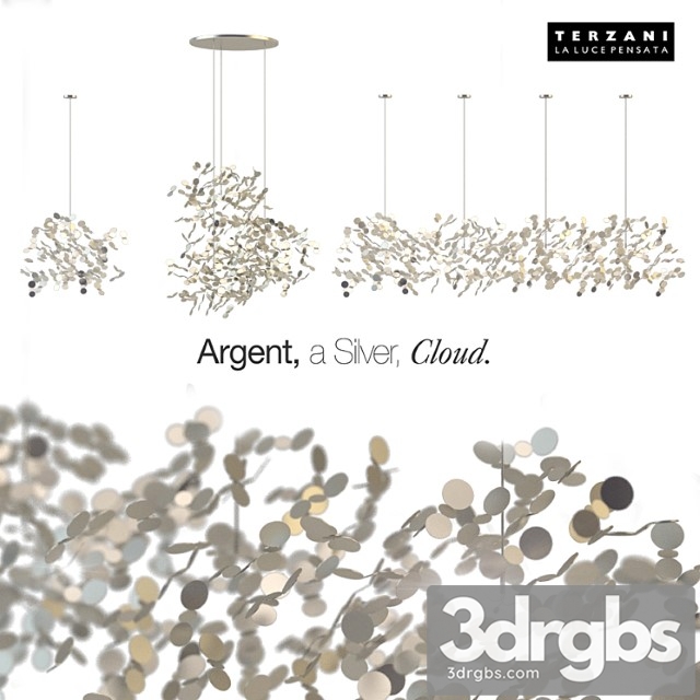 Chandelier Argent A Silver Cloud N90s N91s N92s