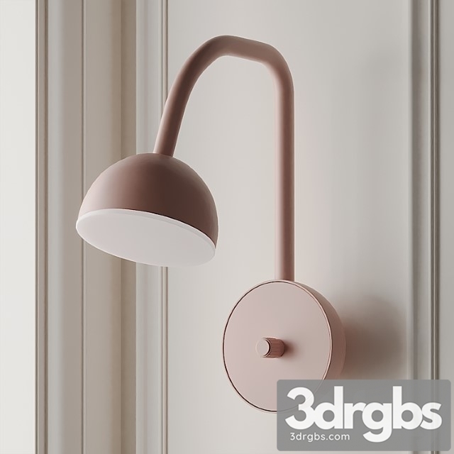 Blush wall sconce by northern