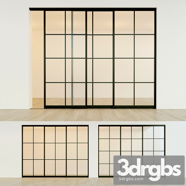 Sliding partition door 15