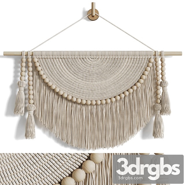 Macrame wall hanging