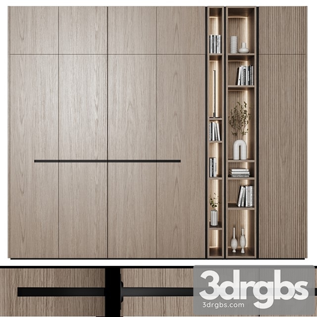 Cabinets modular in modern style 60