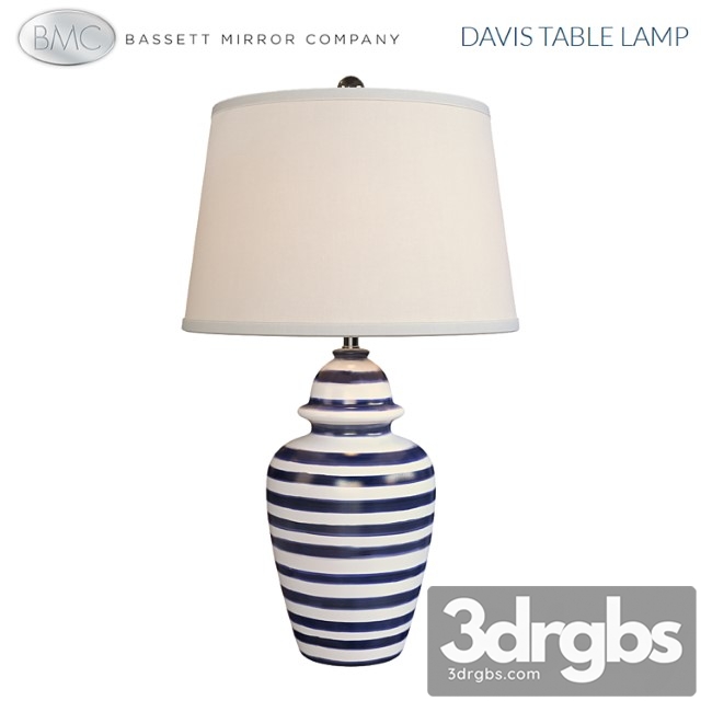 Bassett Mirror Davis Table Lamp