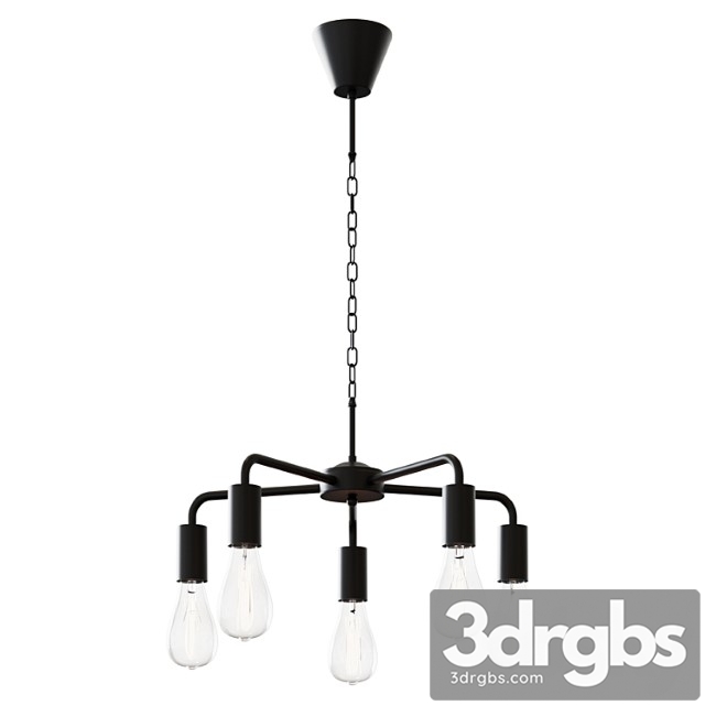 Chandelier Lamp Vitaluce Edwin 5x27 Max 60w 80319410