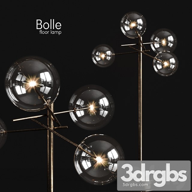 Floor lamp gallotti & radice bolle