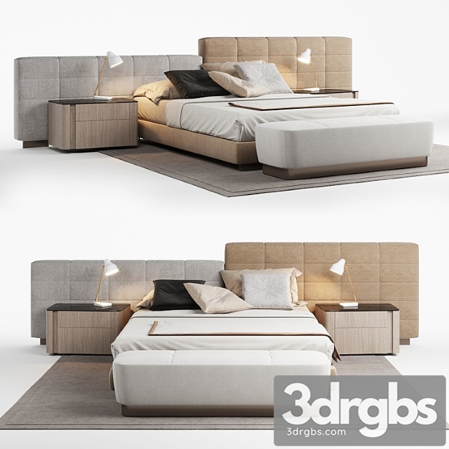 Minotti lawrence bed 2