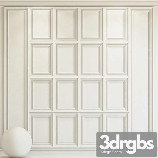 Decorative plaster with molding 92