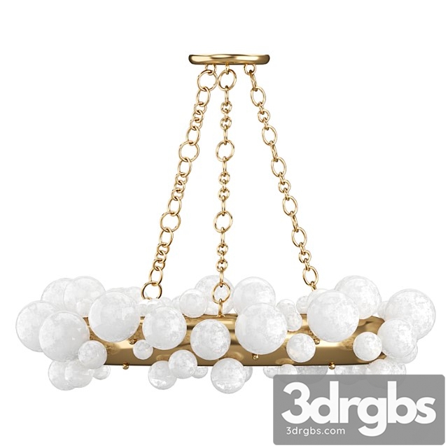 1st Dibs Bubble Ring Rock Crystal Chandelier By Phoenix