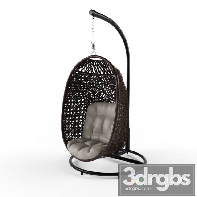 Swing Relaxation Chair Black