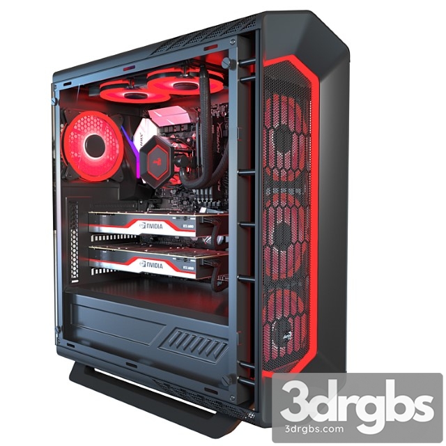 Aerocoolpc black