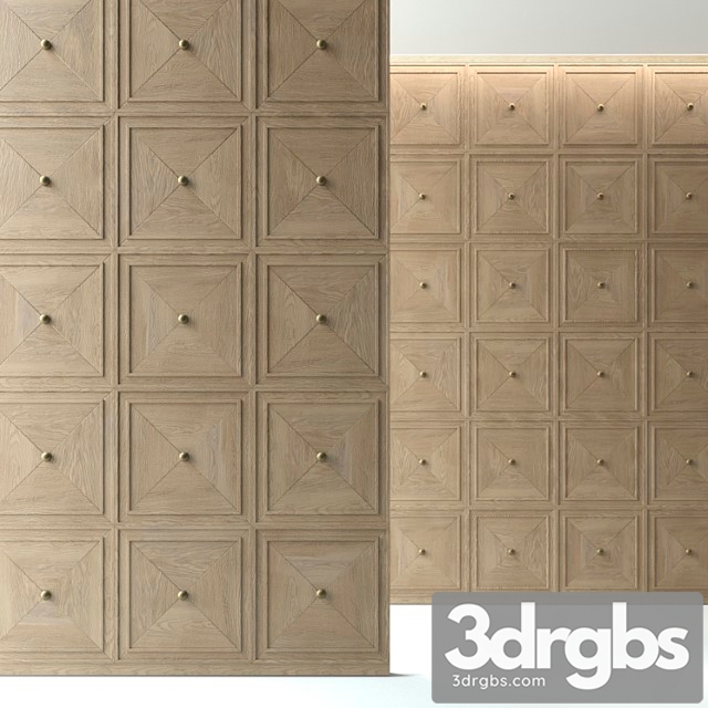 Wall panels luciano zonta, squares