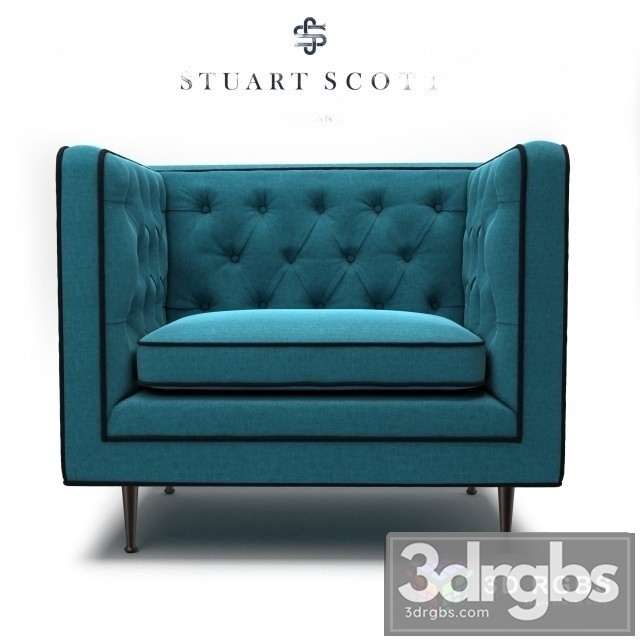 Stuart Scott Tux Lux Armchair