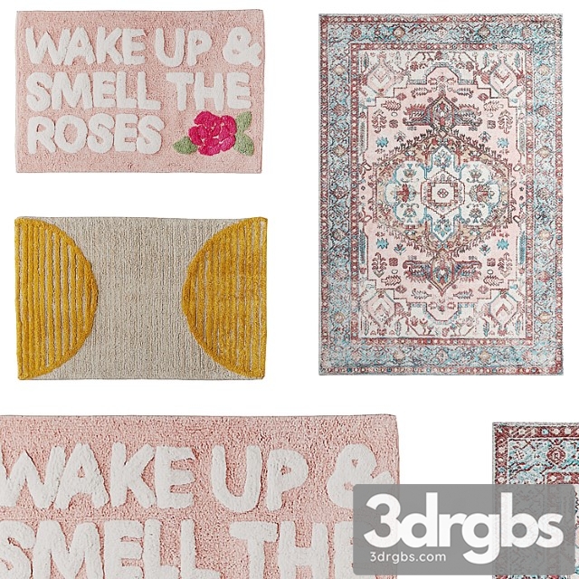 A Set Of Rugs For The Bathroom From Urban Outfitters 3