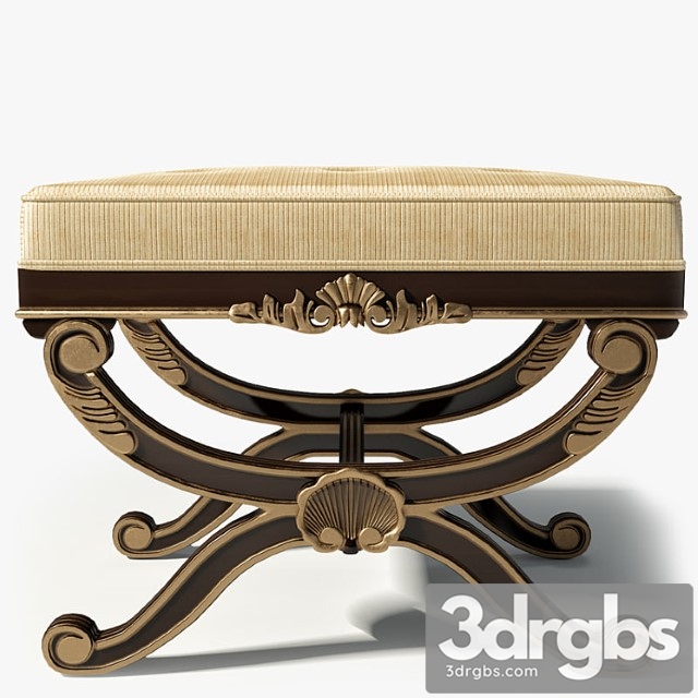 Century furniture bench 3919b french footstool