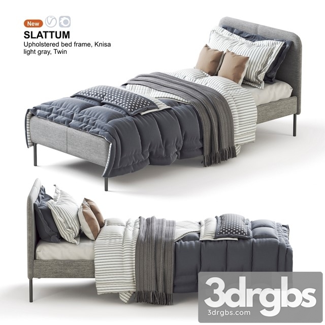 Ikea Slattum Twin Bed