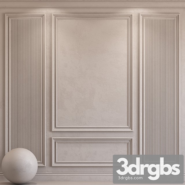 Decorative plaster with molding 42