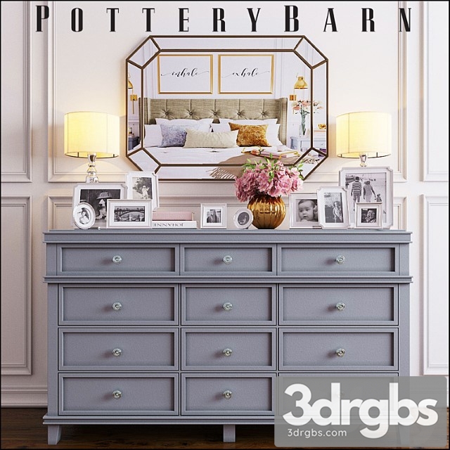 Chest of drawers pottery barn clara extra 2