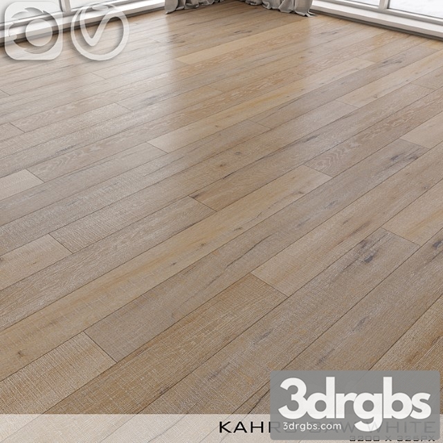 Parquet kahrs oak saw white