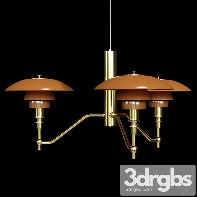 2 academy ceiling lamp gold amber glass