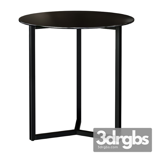 Marae side table black