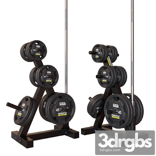 Powertec weight rack