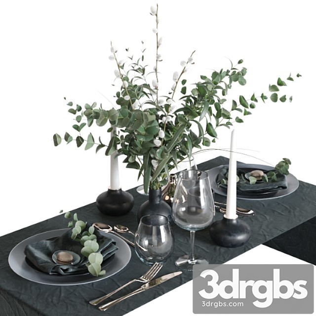Table setting d 1 (vray next)