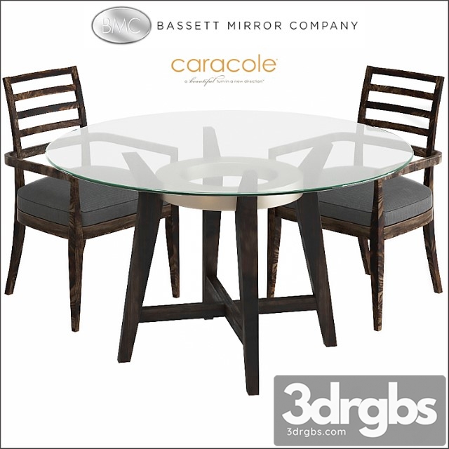 Bassett Mirror Thoroughly Modern Elston Dining Table