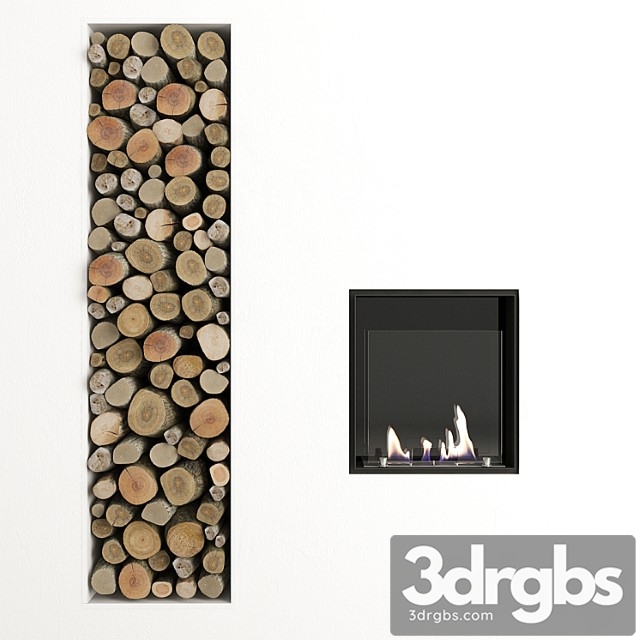 Fireplace and decor by antonio lupi