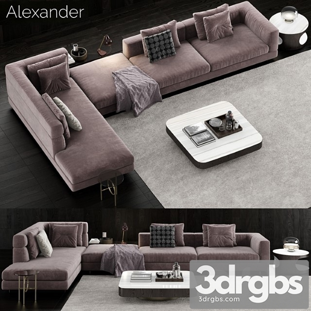 Minotti alexander sofa 2 2