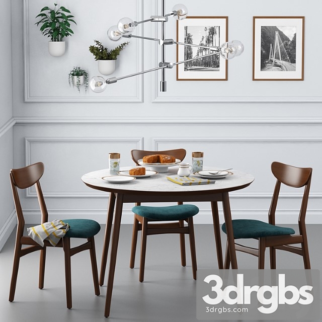 Dining set001 - west elm 2