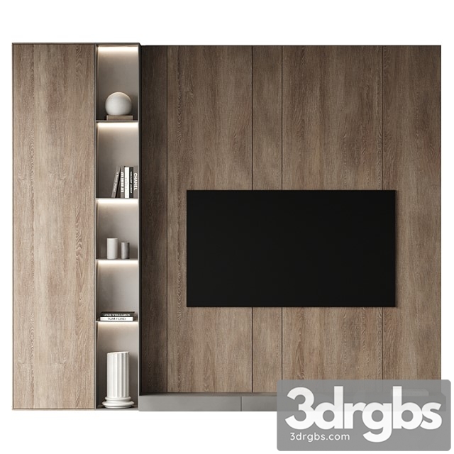 TV Wall Set 03