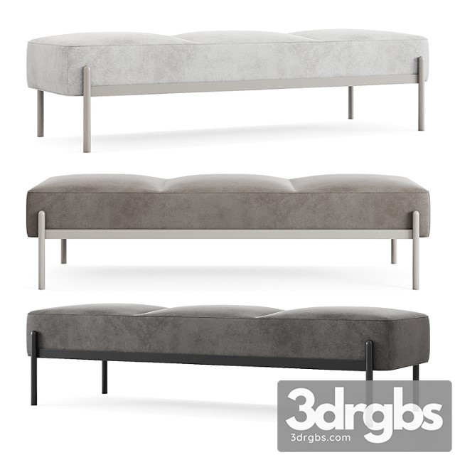 47deg 3deg Etel Bench By Archipelago