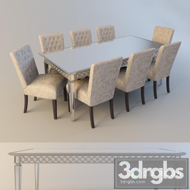 Dining Table and Chair 01