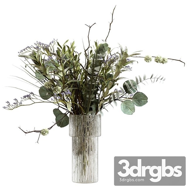 Bouquet of Greenery Eucalyptus and Olive Branches