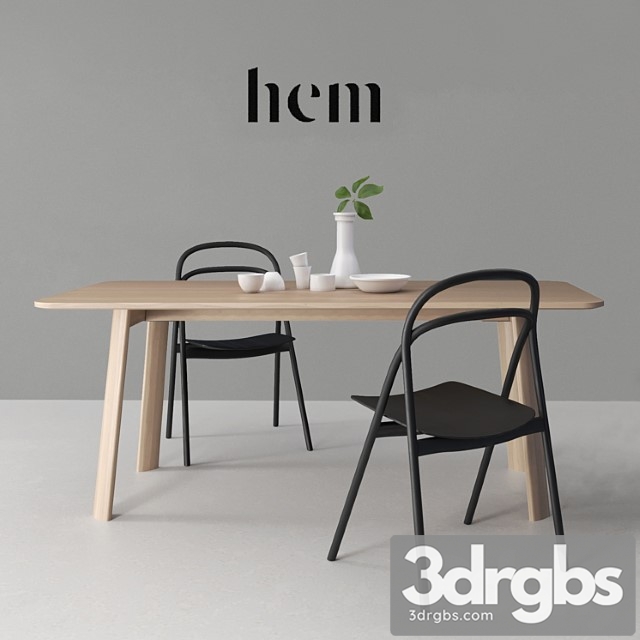 Hem set udon chair & alle table