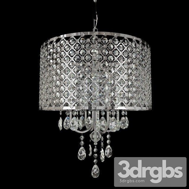 Diana 4 Light Drum Chandelier