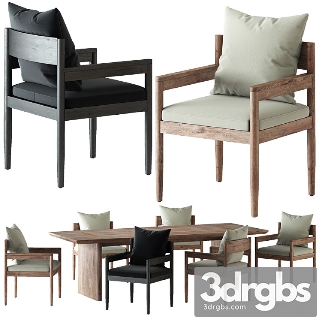 rozelle dining chair and table