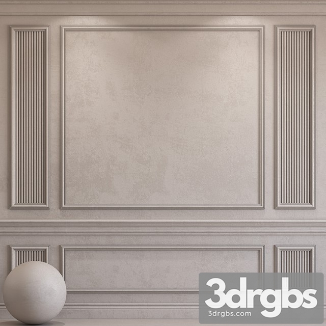 Decorative plaster with molding 62