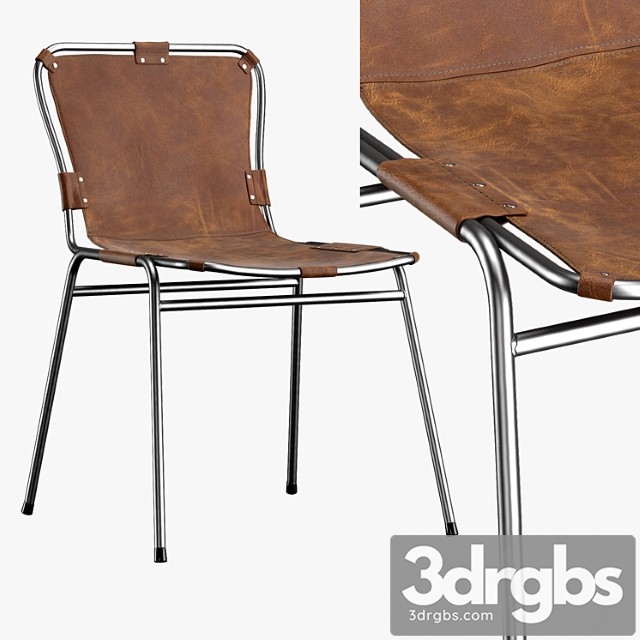 Cato leather desk chair 2
