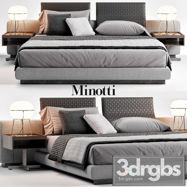 Minotti Yang Bed