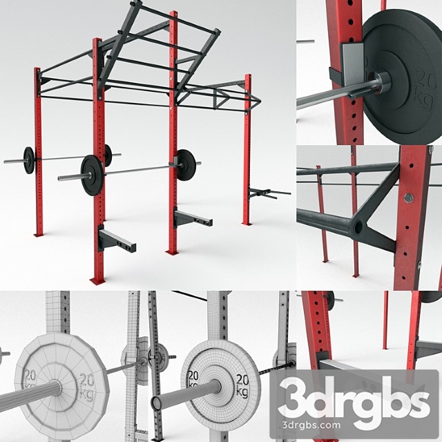 Power frame for crossfit