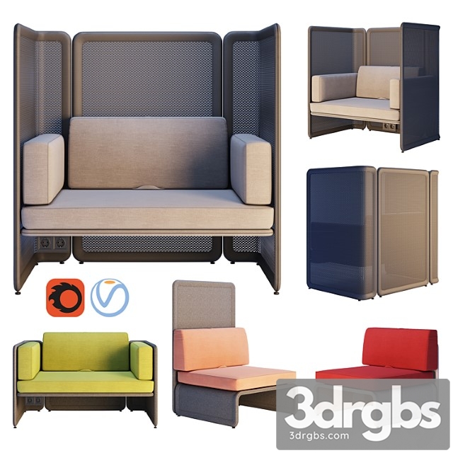 Coalesse - lagunitas lounge system chair