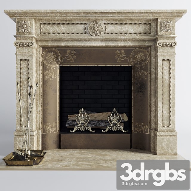 Classic fireplace 2