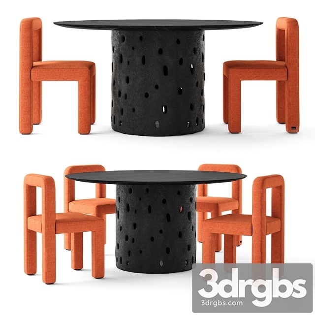Faina design toptun chair and ztista table 2