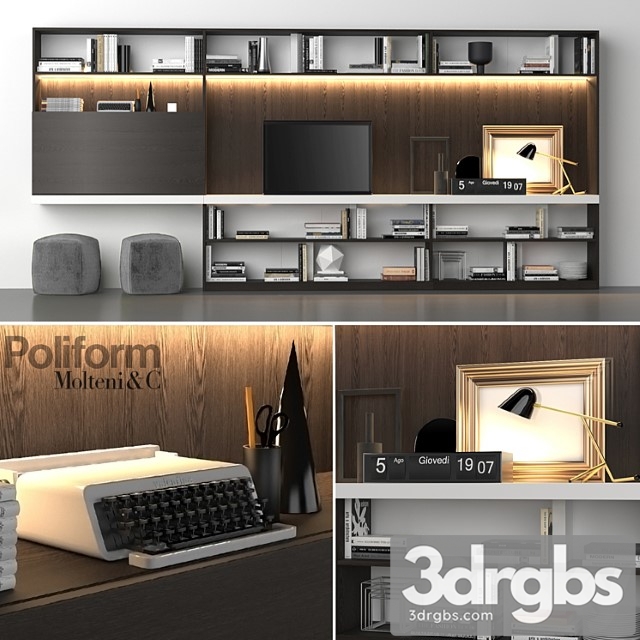 Poliform Storage Wall Molteni C