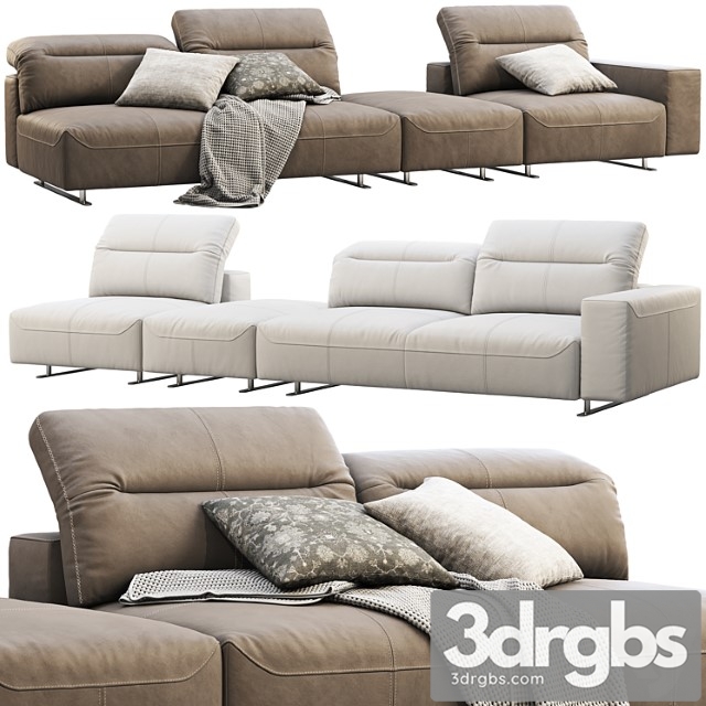 Boconcept hampton modular leather sofas (2 options) 2