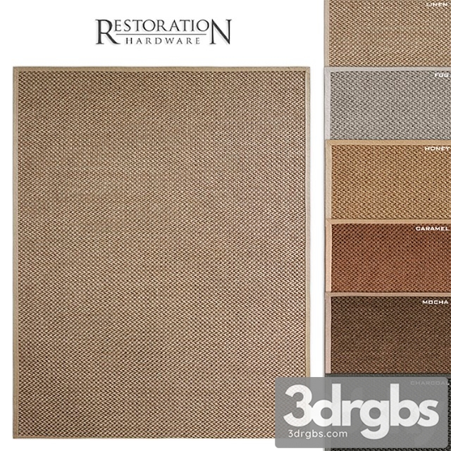 Belgian double weave sisal rug rh