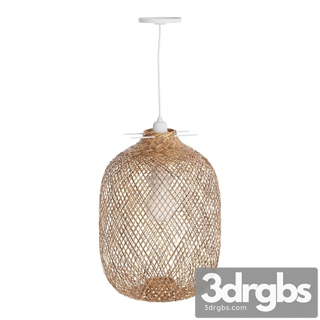 Laki Bamboo Pendant Light Shade 1