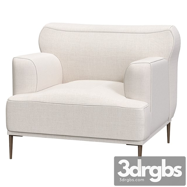 Abisko Quartz White Lounge Chair 15